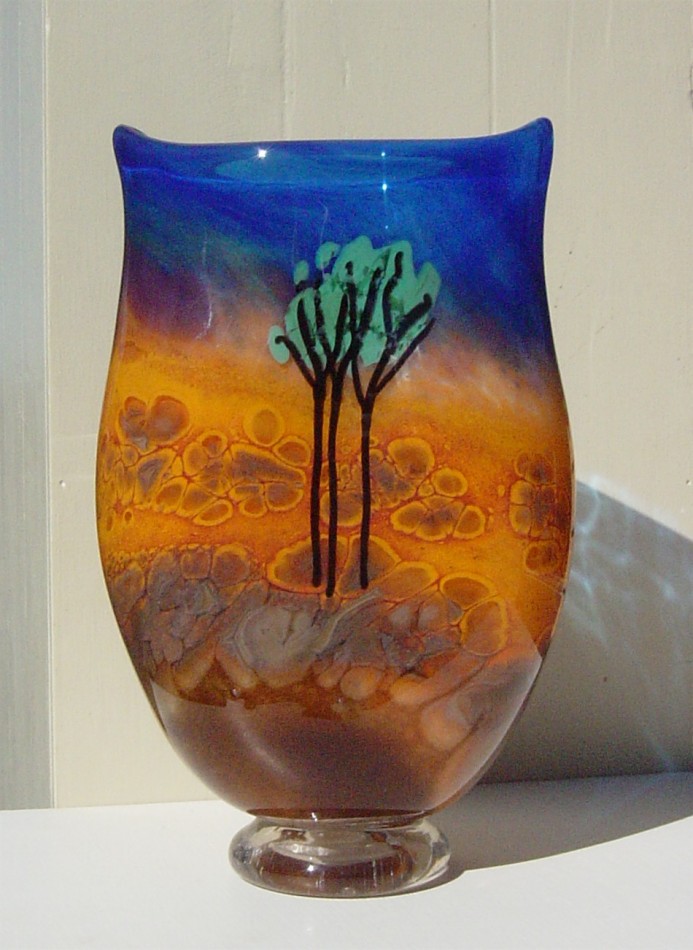 Open Form Vase Inland series