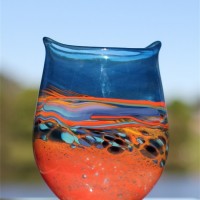 Open Form Vase Sunsets series