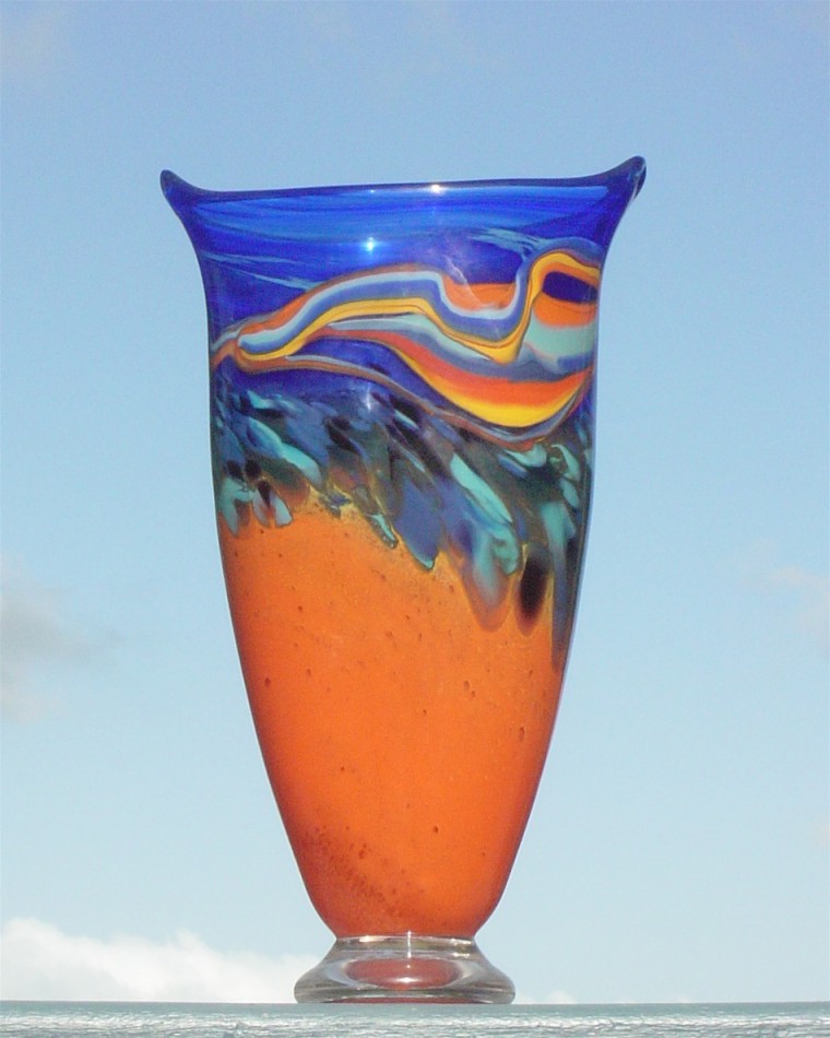 V Vase Sunsets series